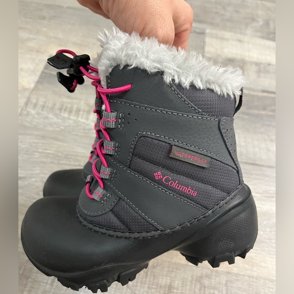 Columbia Waterproof Thinsilated Winter Boots, Toddler Girl Size 12 - Picture 6 of 8